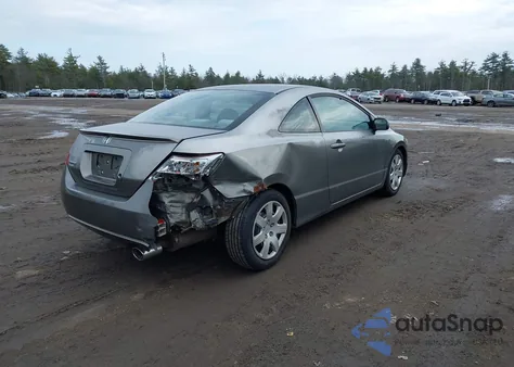 2007 Honda Civic Lx z USA, uszkodzony, nr VIN 2HGFG12617H578404
